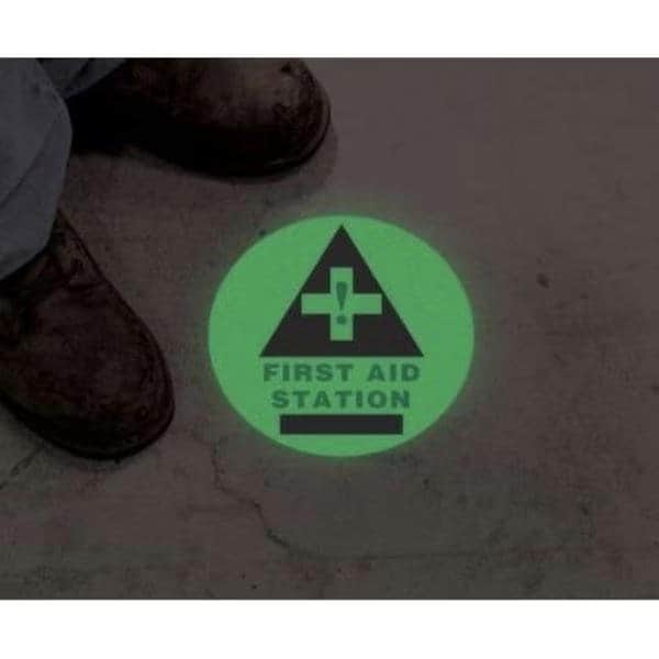 Accuform FIRST AID 8 in LUMIGLOW FLEX MFS893 MFS893 - main